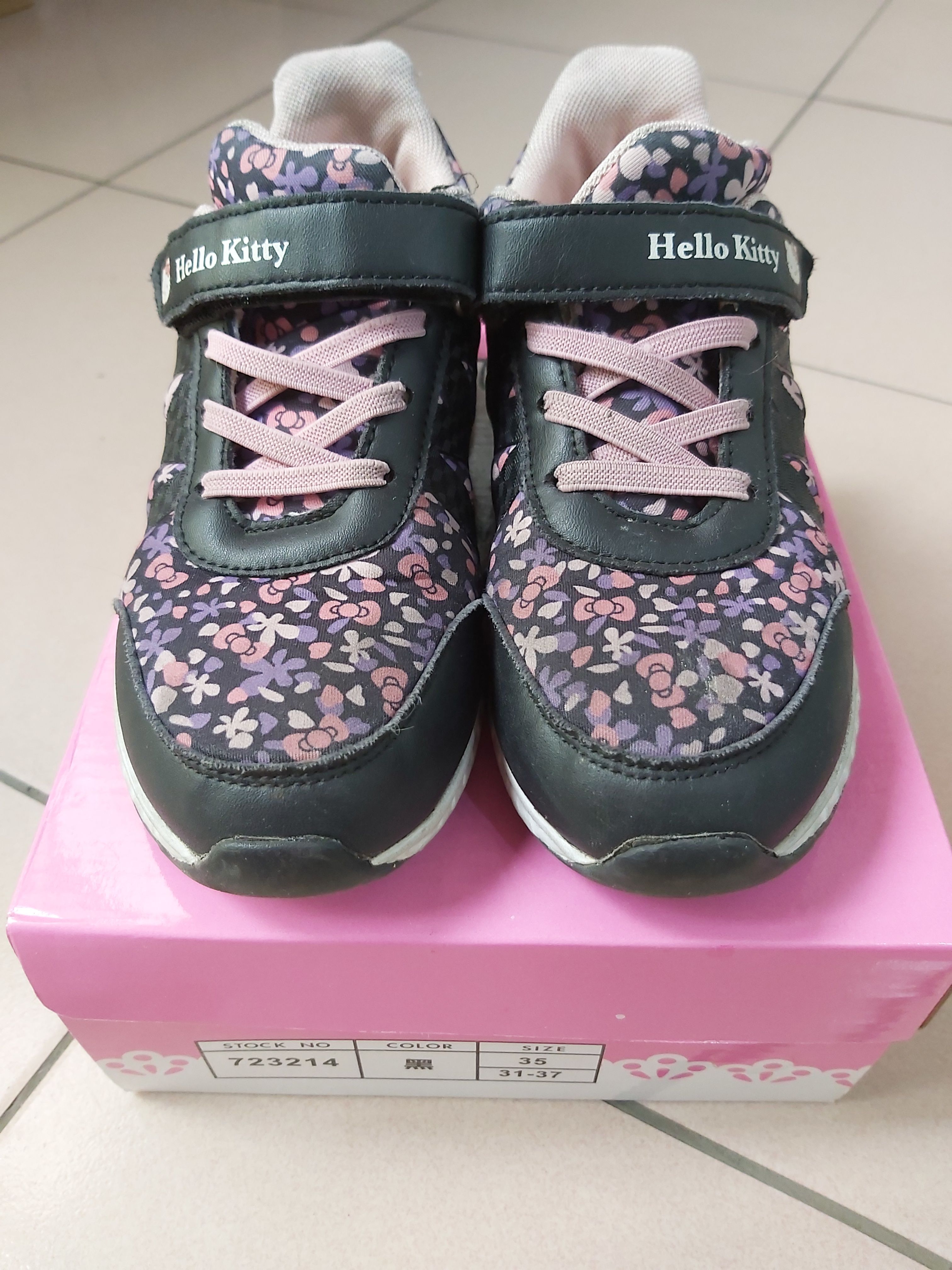 二手 童鞋 大童 凱蒂貓布鞋 尺寸35