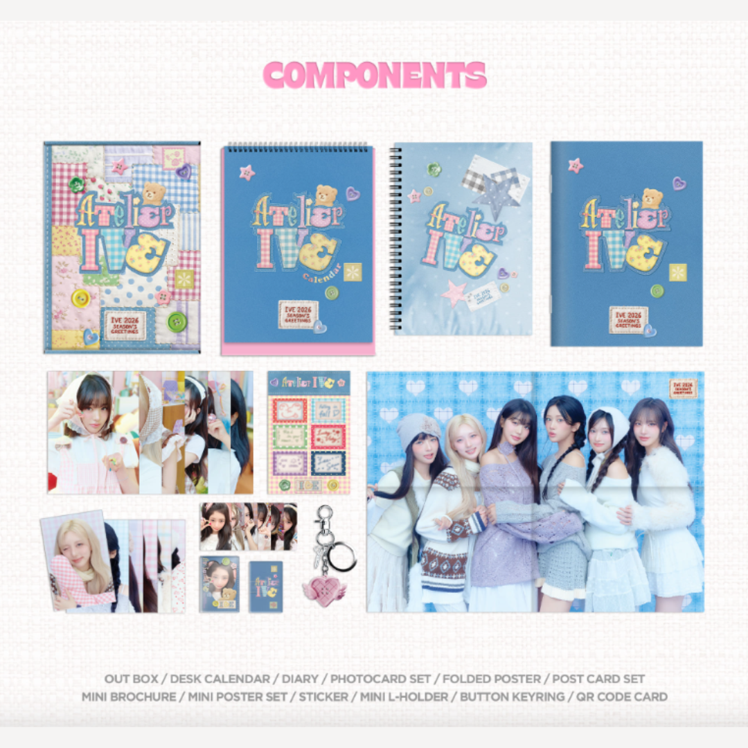 IVE 2026 年曆 一筆訂單最多三本