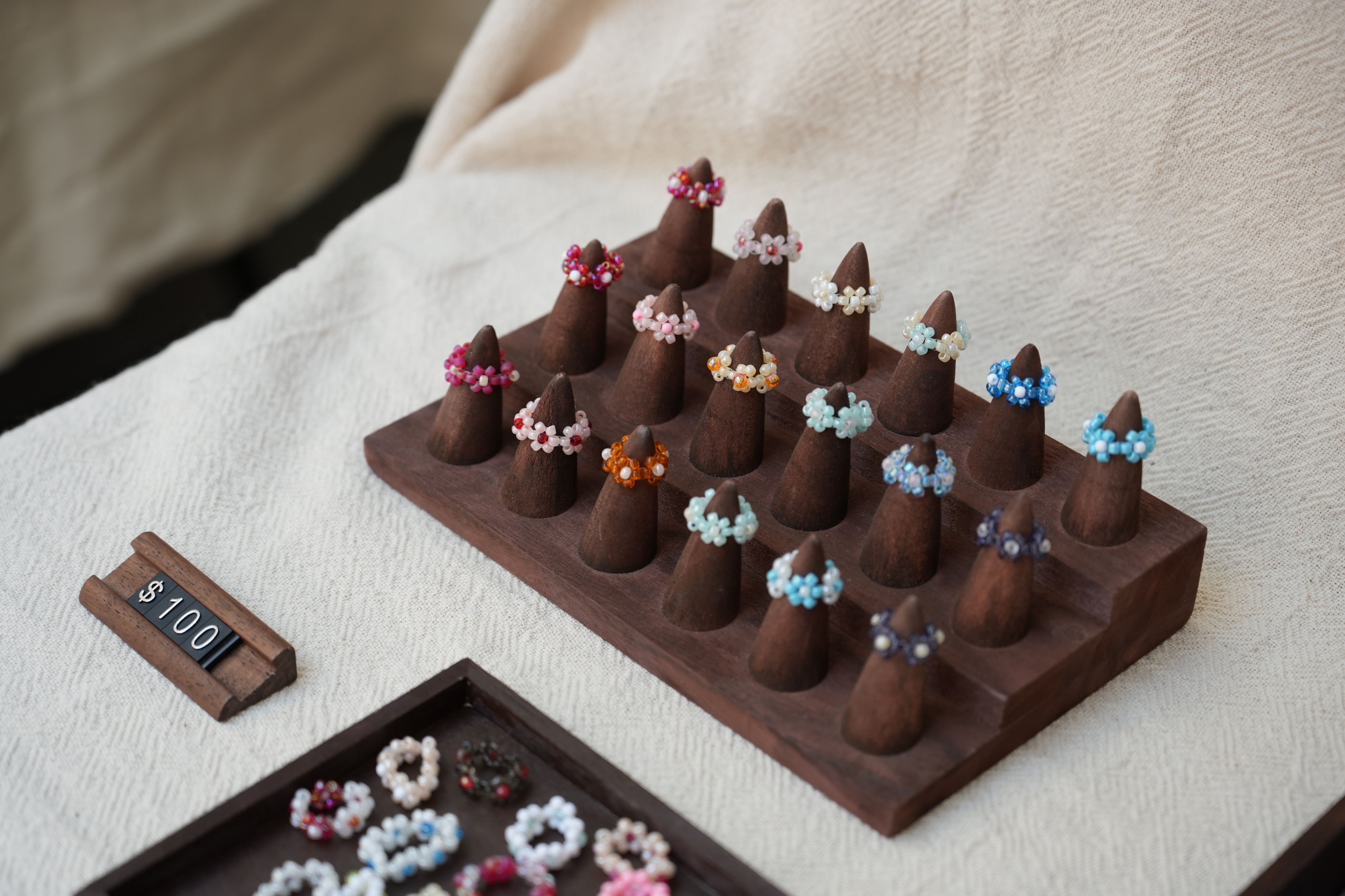 花花戒指┃全花彩色系列