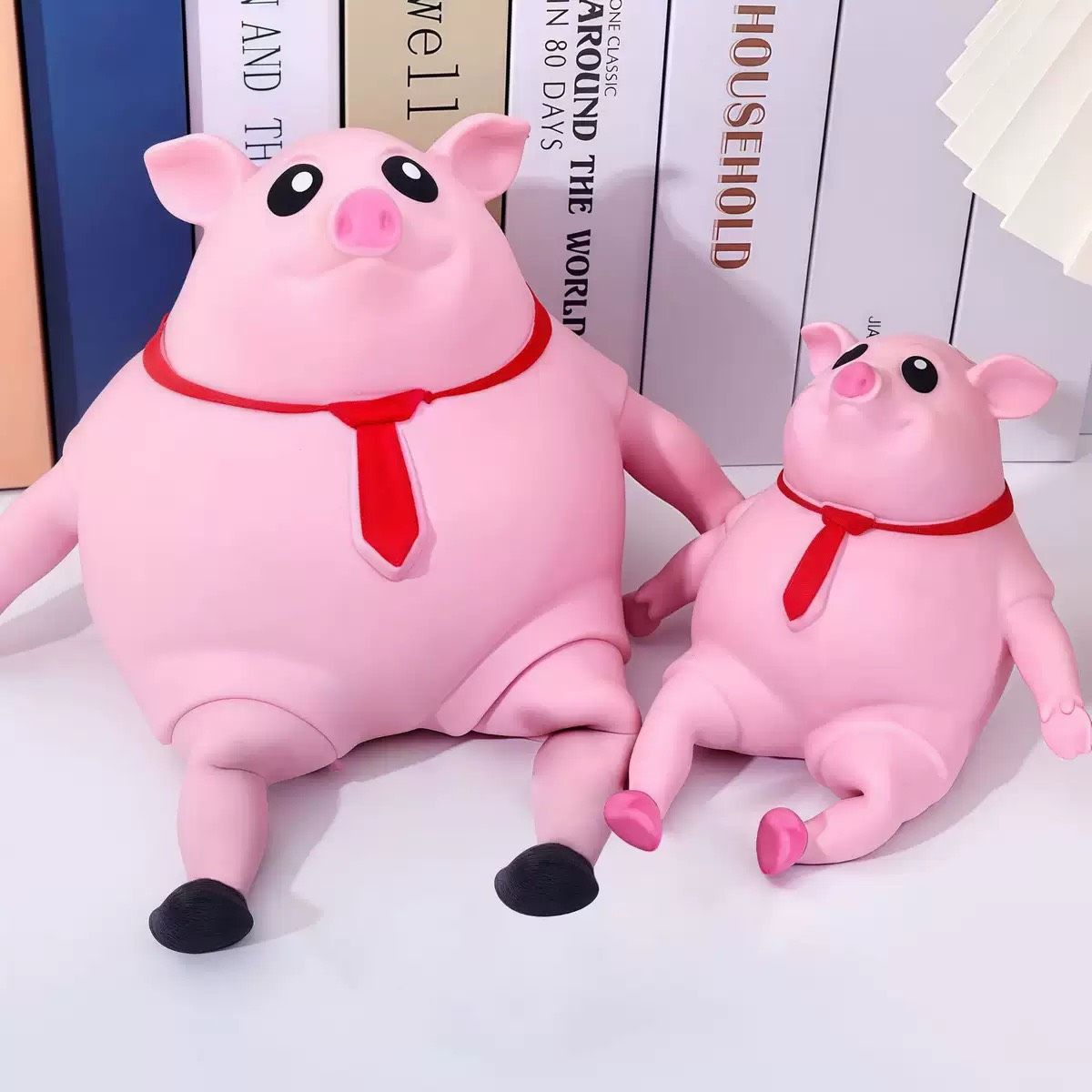 【城市選物 ｜CITYSELECT】超療癒粉紅豬捏捏樂套裝  C95