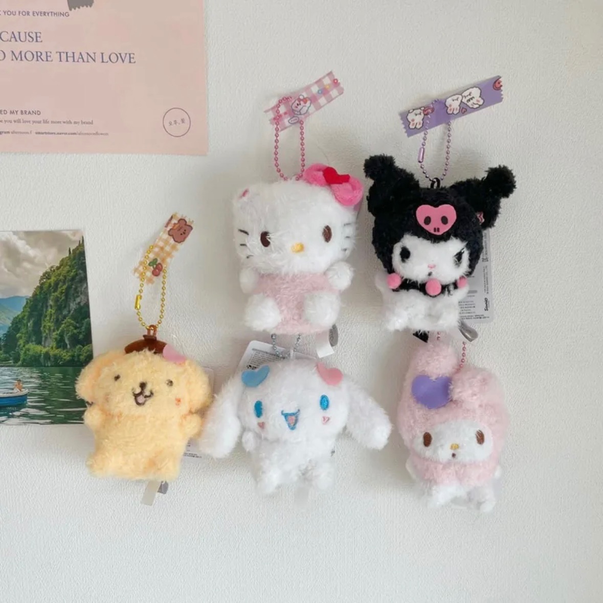 🇰🇷韓國限定毛絨絨吊飾娃♡（皆為現貨）