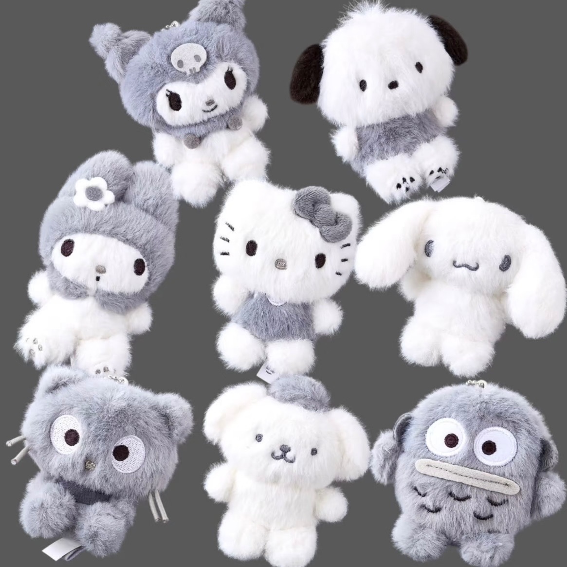 🇰🇷韓國限定灰白系列吊飾娃♡（下單後1～2週抵台）