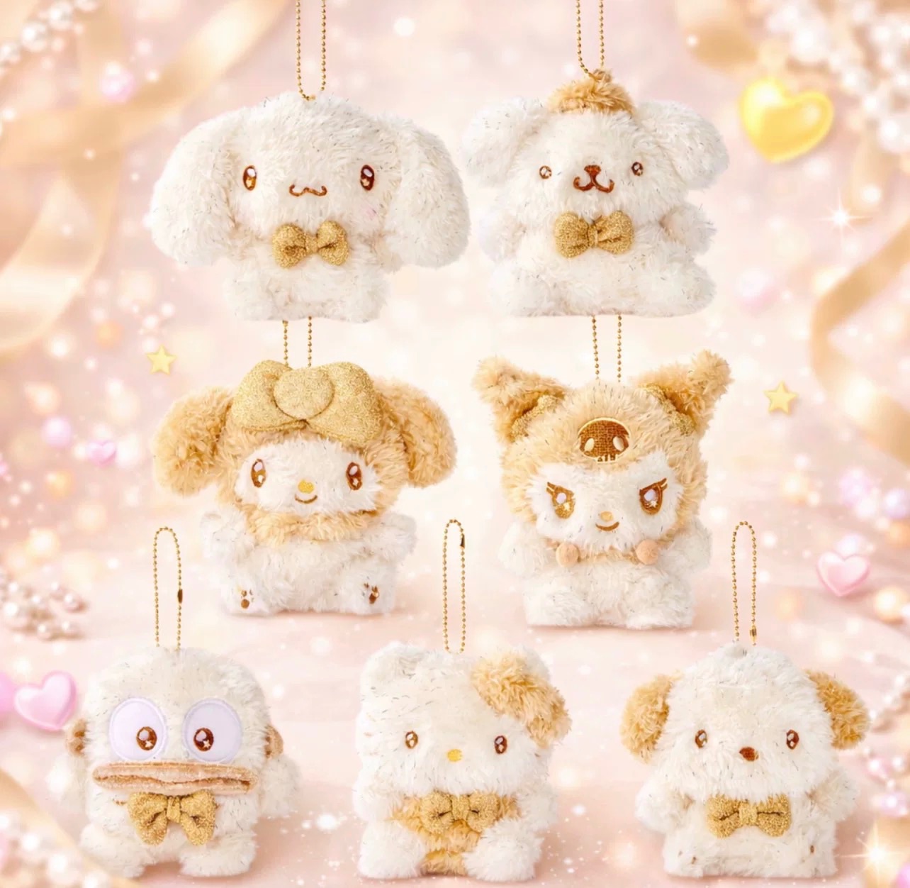 🇰🇷韓國限定金色細閃系列吊飾娃♡（下單後1～2週抵台）