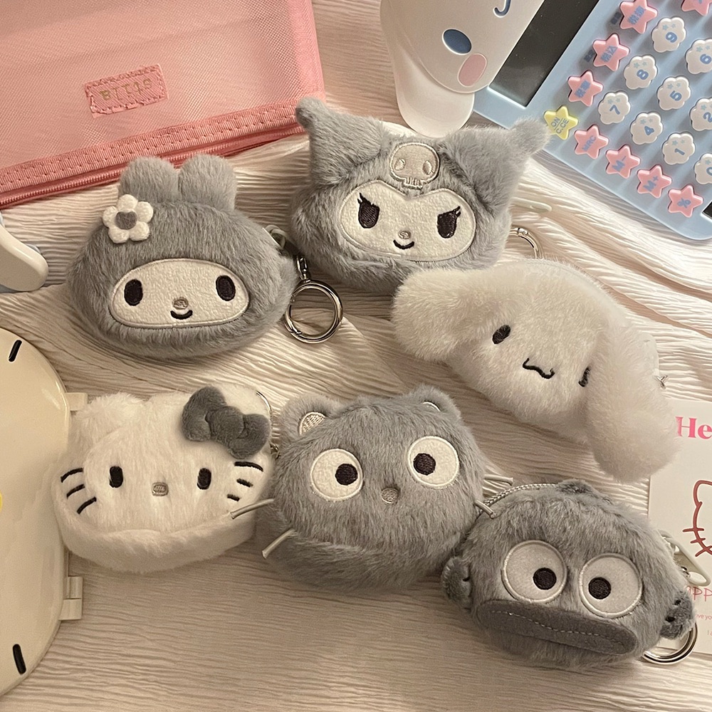 🇰🇷韓國限定灰白系列耳機包/零錢包♡（下單後1～2週抵台）