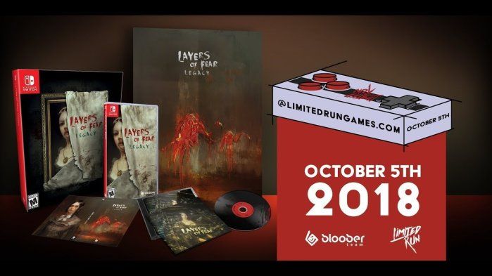 層層恐懼 Layers Of Fear: legacy NS switch