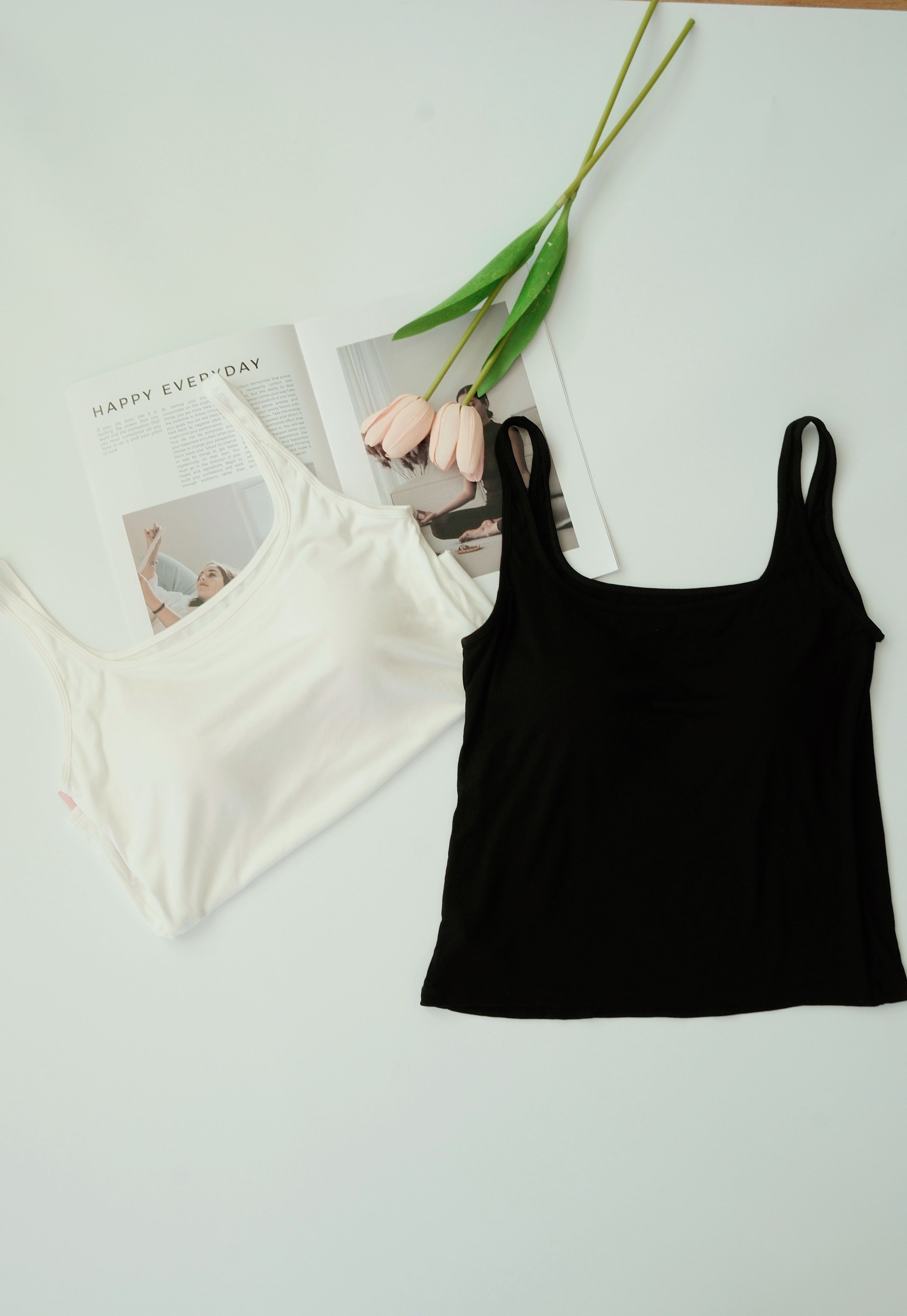 【H020】經典百搭純棉 bratop小可愛（附胸墊）