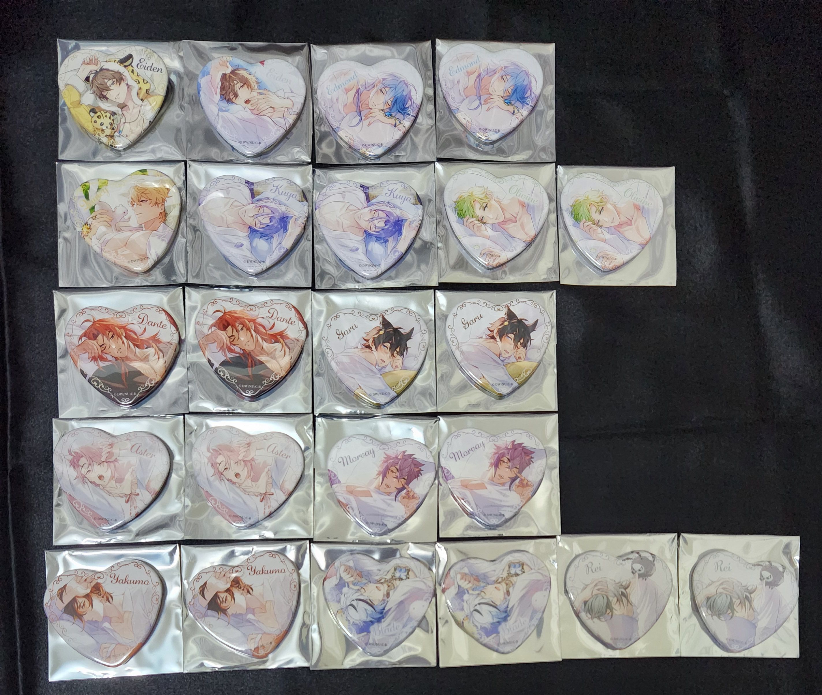 新世界狂歡 - Bliss × fanfancy+ 愛心徽章