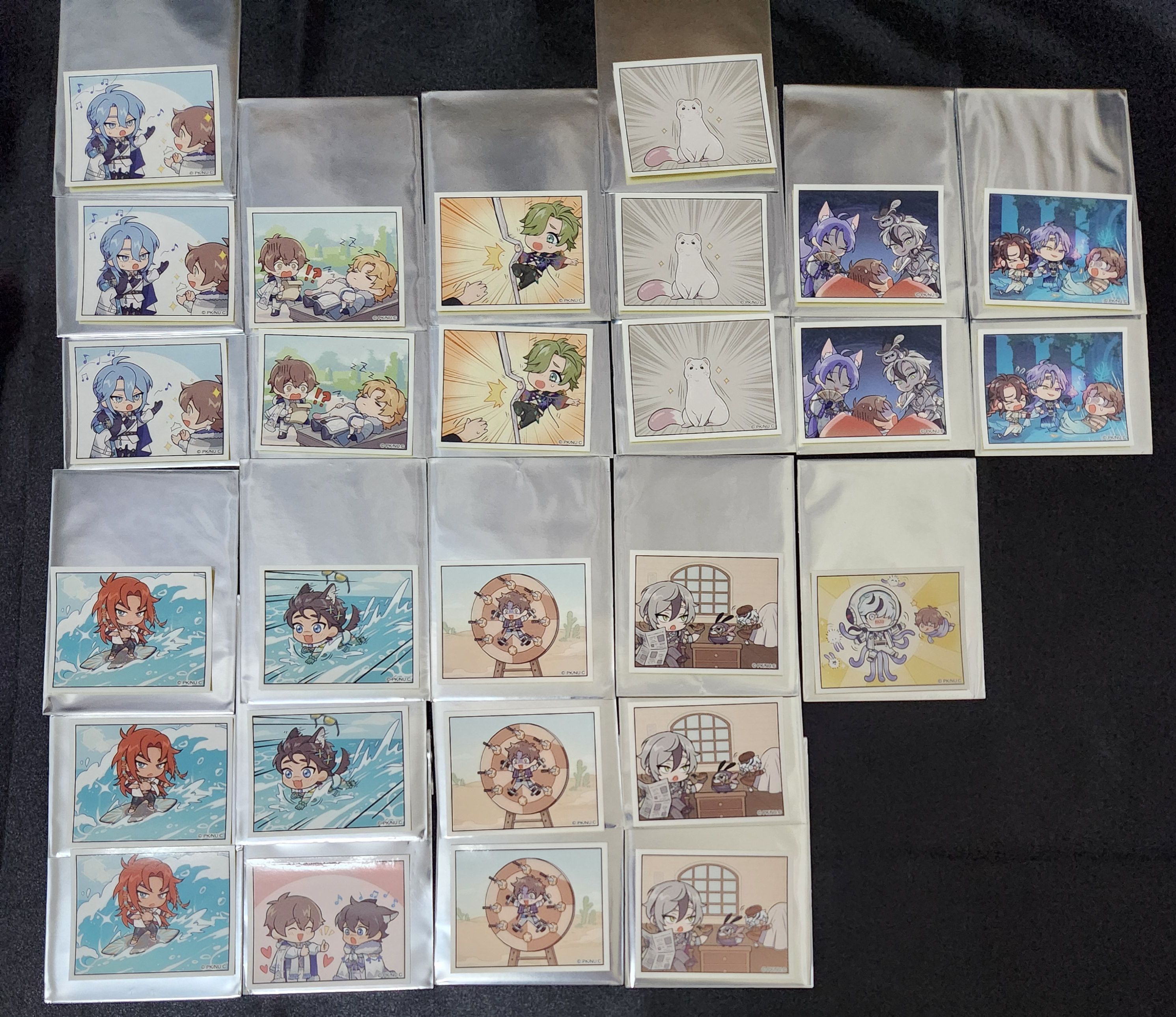 SNS風系列-四格漫畫貼紙