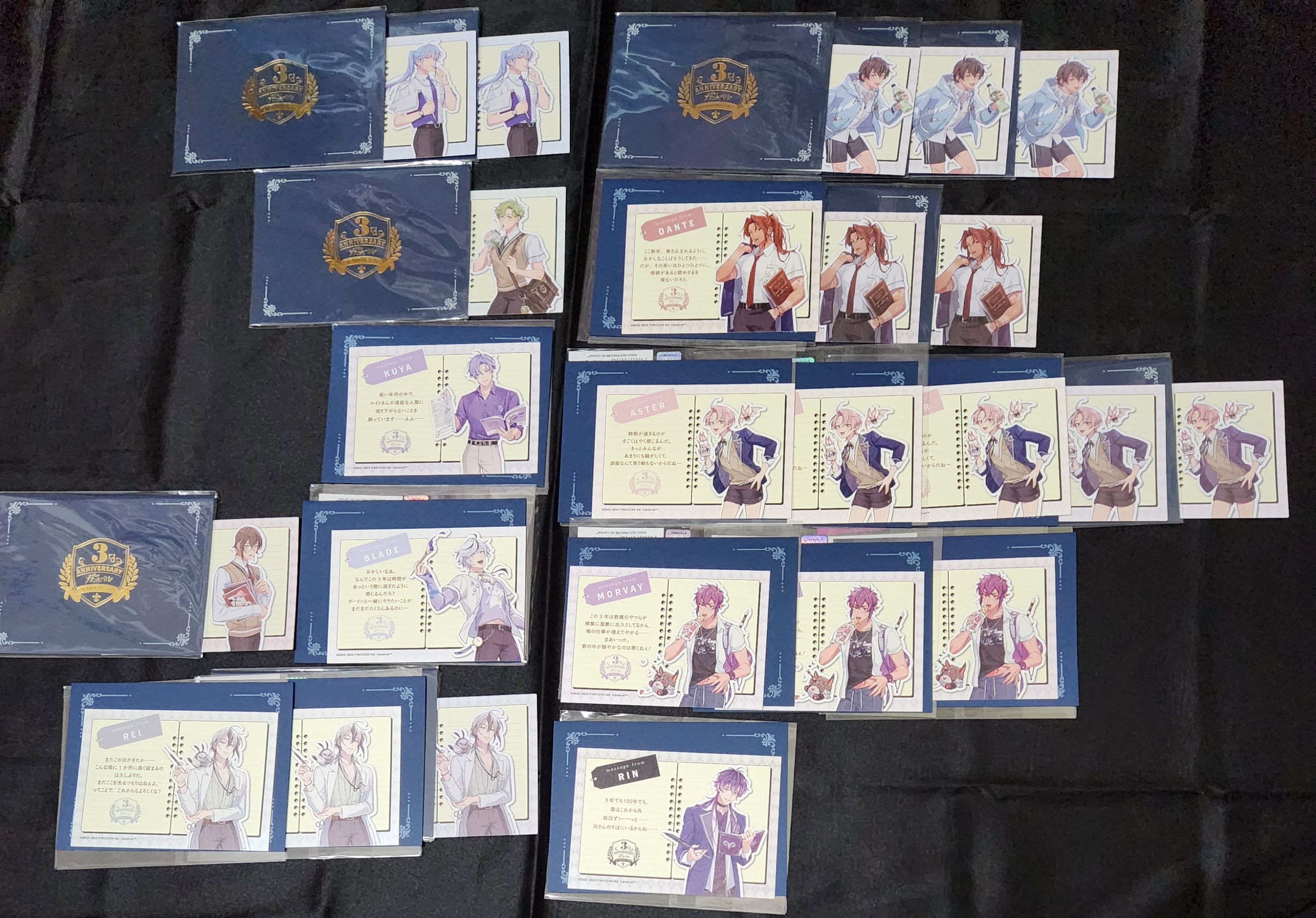 三週年-精裝立繪寫真卡