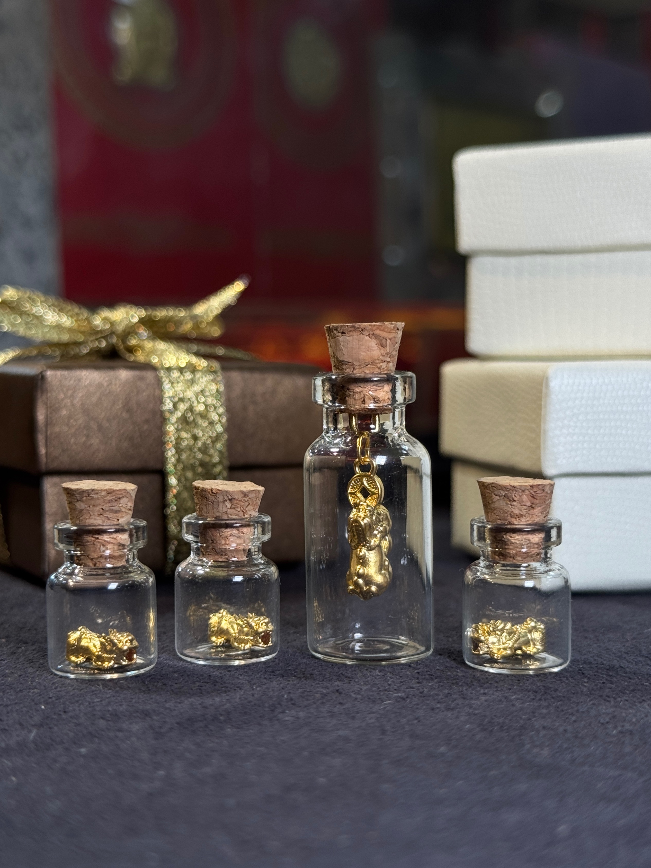 新春招財瓶 - 貔貅吊墜