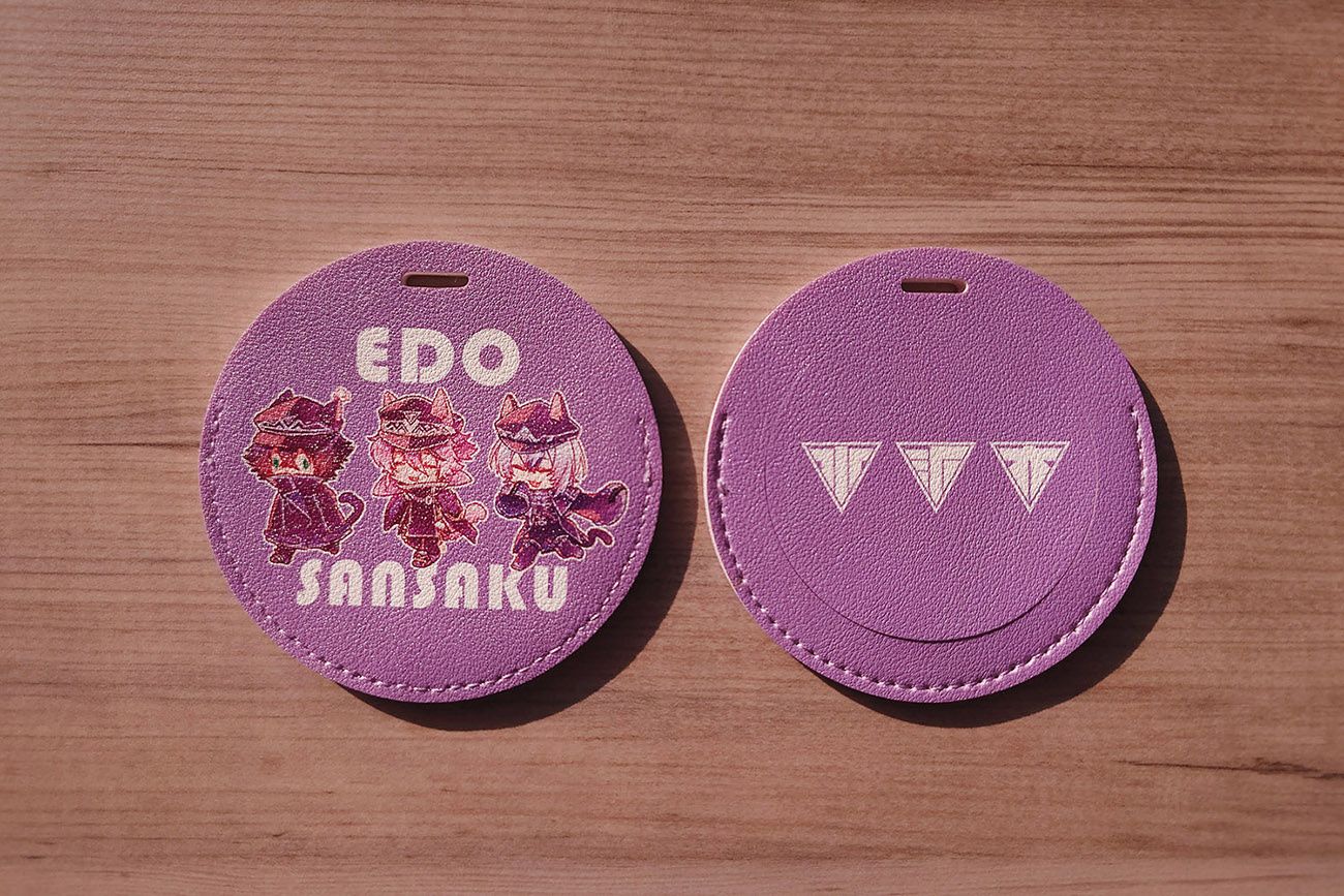 行李吊牌-江戶三作