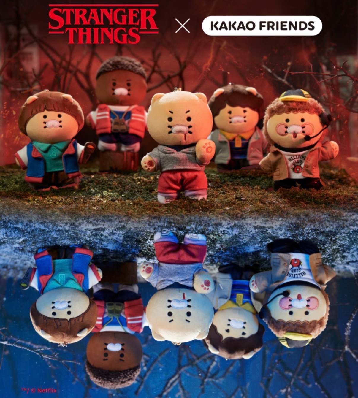 🇰🇷Kakao friends X 怪奇物語 周邊