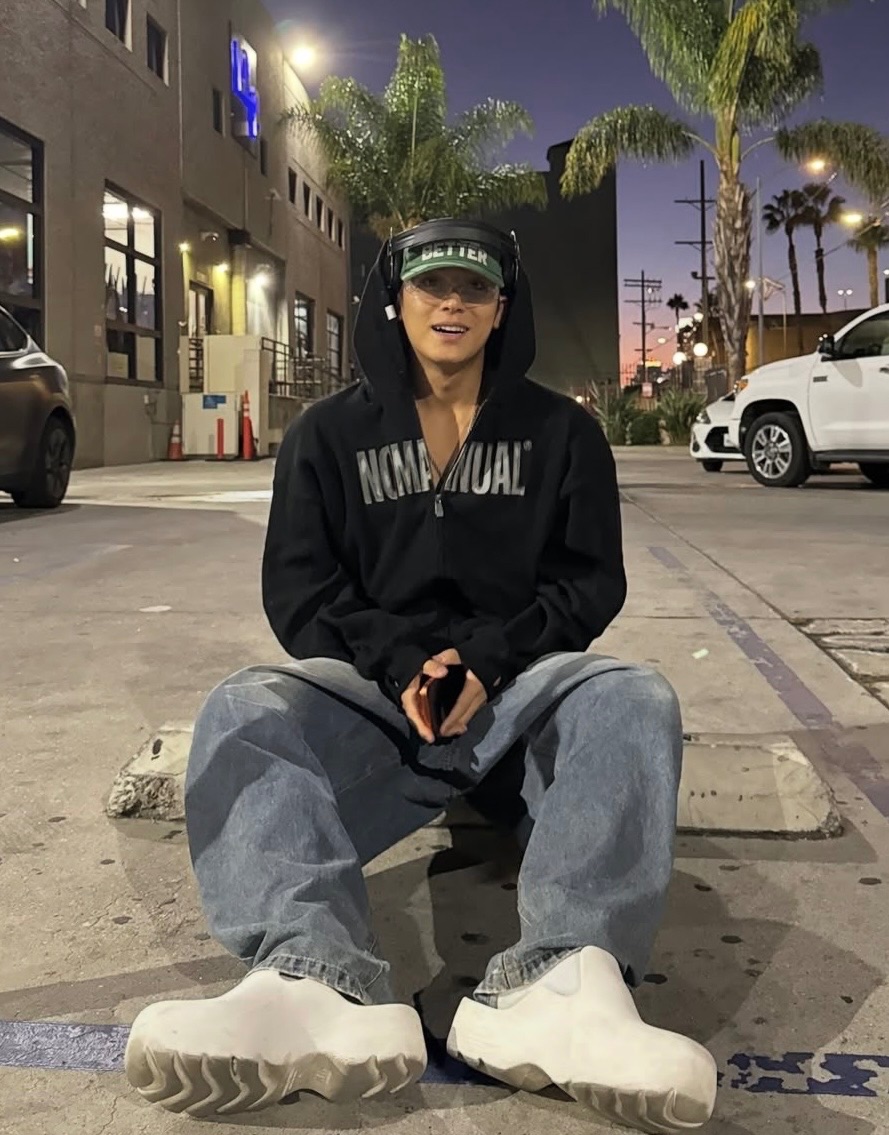 珉奎同款🇰🇷Nomanual 華夫格連帽外套