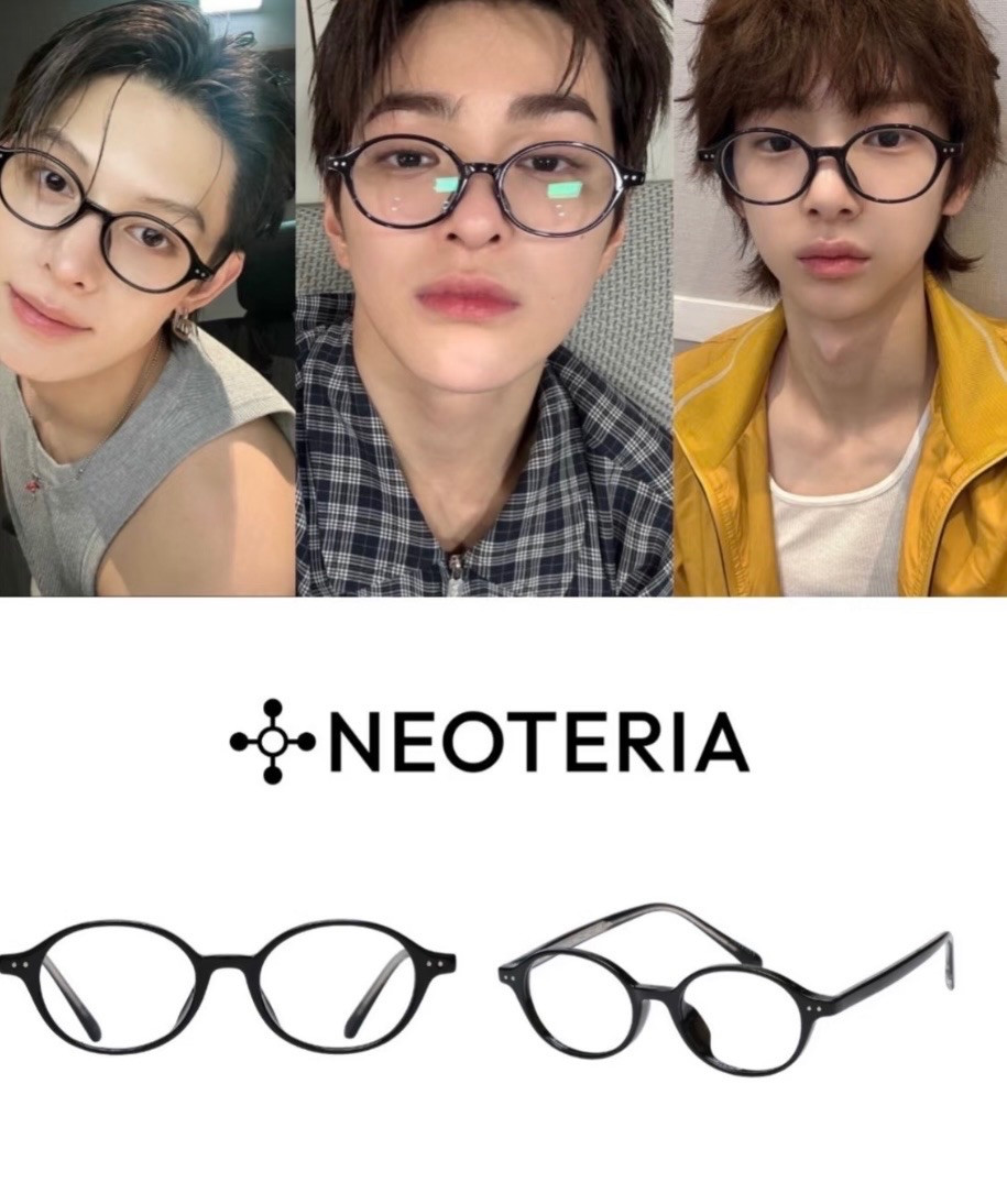 Cortis同款🇰🇷Neoteria 黑框眼鏡