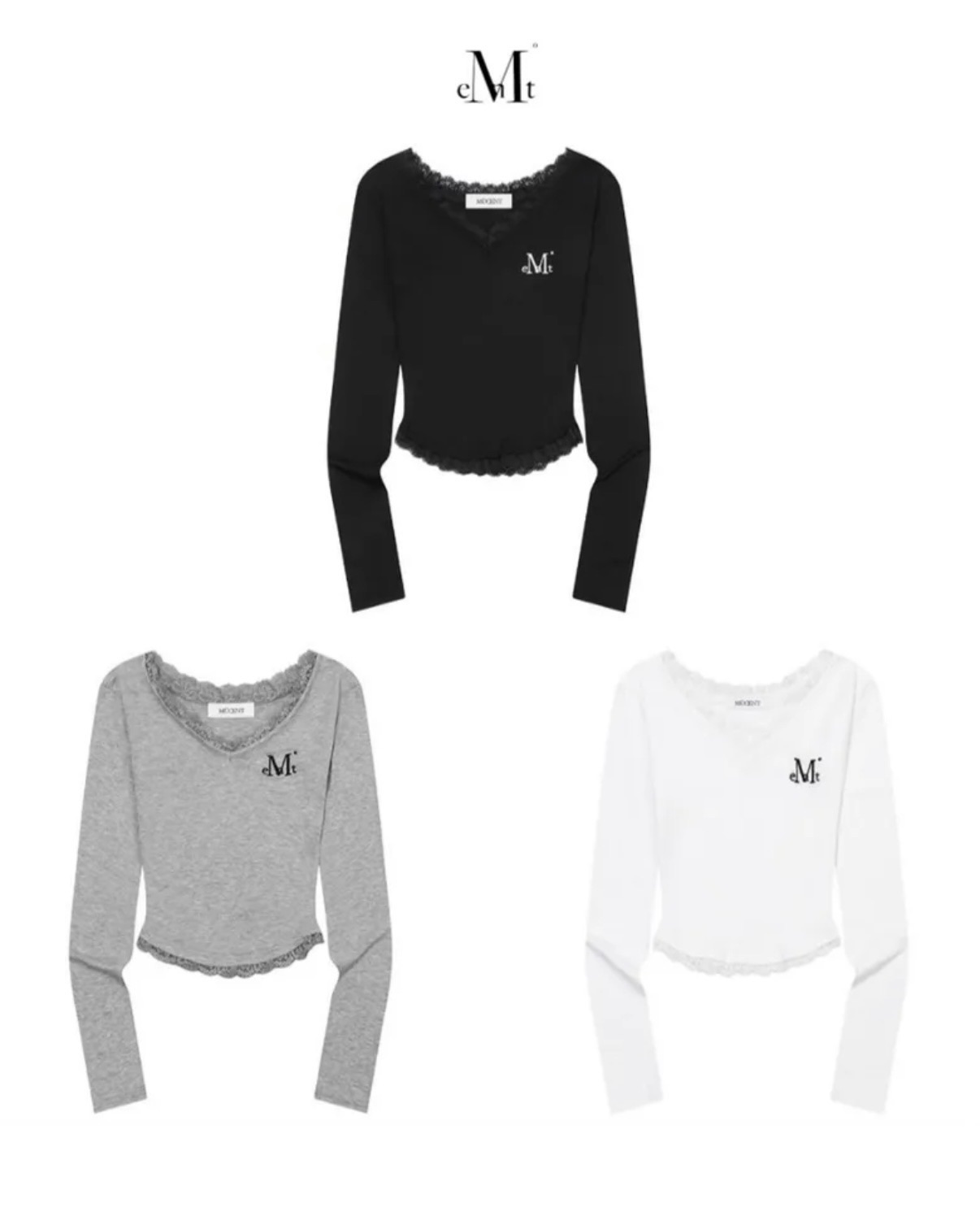 🇰🇷MUCENT 蕾絲長袖