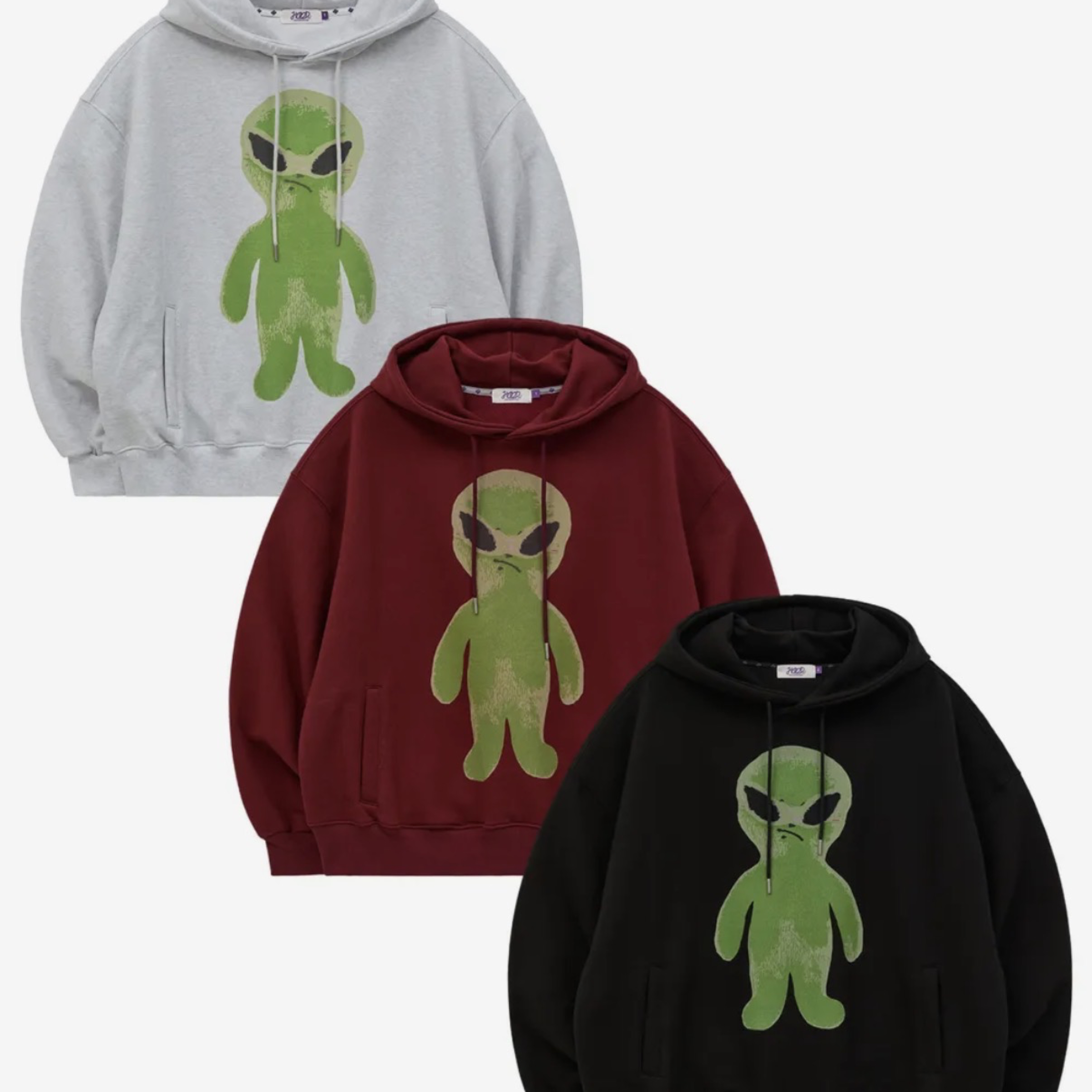 🇰🇷HOODHOOD 外星人帽T