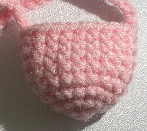 OTO手作坊🐰粉紅-小圓包（10~20cm娃）