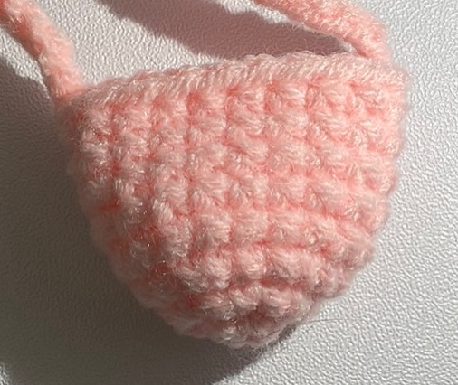 OTO手作坊🐰櫻桃粉-小圓包（10~20cm娃）