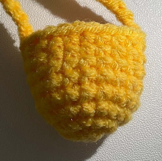 OTO手作坊🐰黃色-小圓包（10~20cm娃）