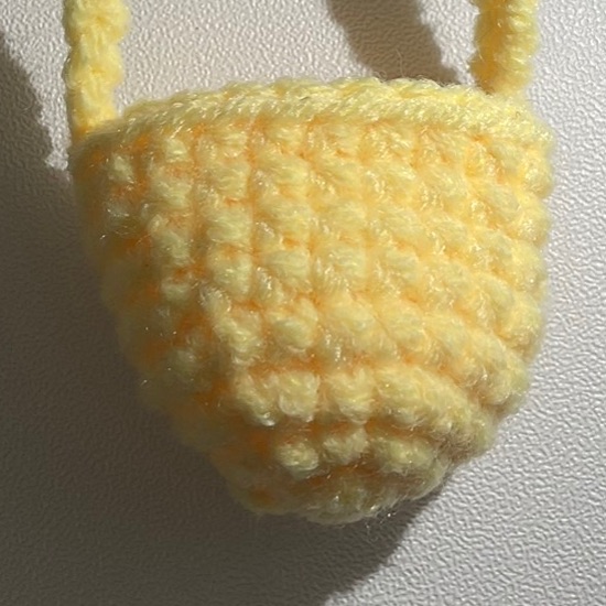 OTO手作坊🐰淺黃-小圓包（10~20cm娃）