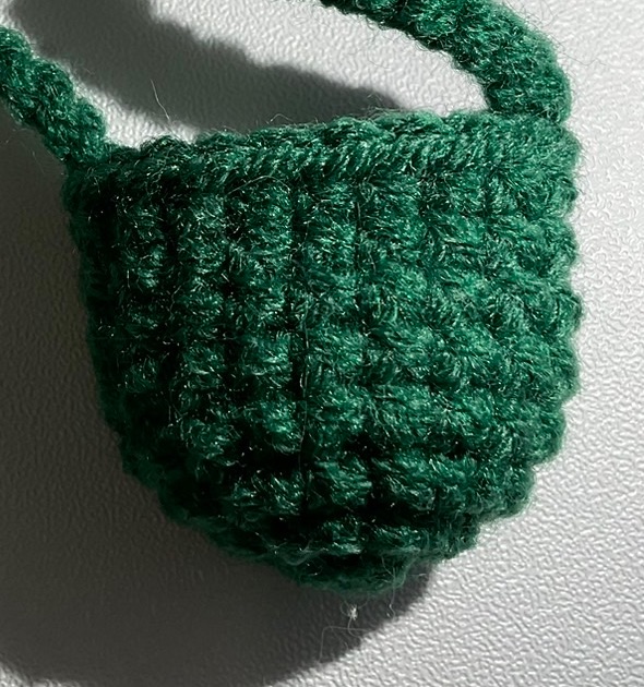 OTO手作坊🐰聖誕綠-小圓包（10~20cm娃）