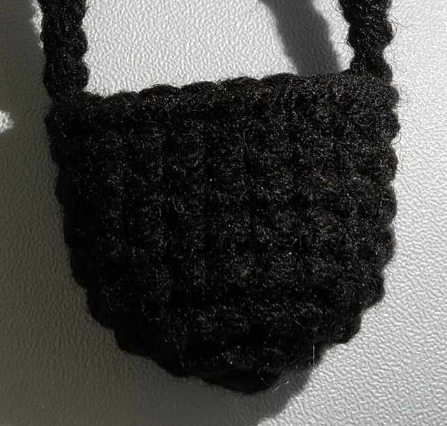 OTO手作坊🐰黑色-小圓包（10~20cm娃）