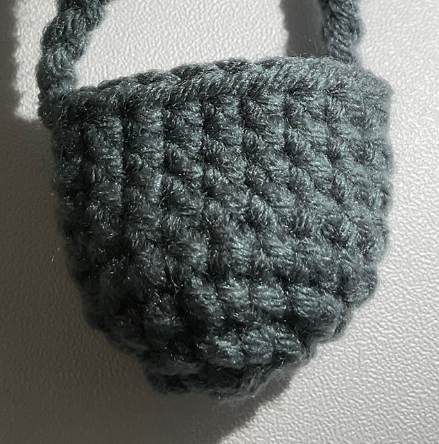 OTO手作坊🐰深灰-小圓包（10~20cm娃）