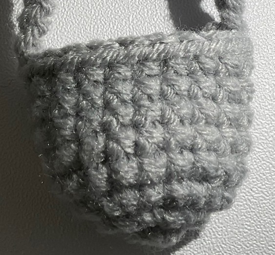 OTO手作坊🐰淺灰-小圓包（10~20cm娃）