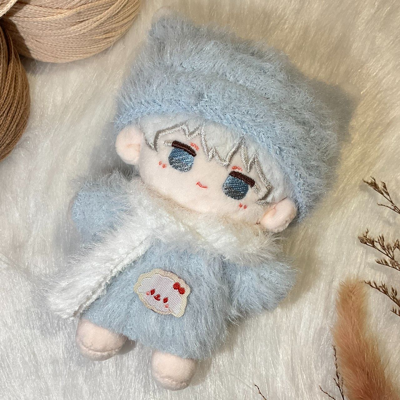 OTO娃哇屋🐰🐱毛毛貓耳毛衣套裝（10~13cm娃）