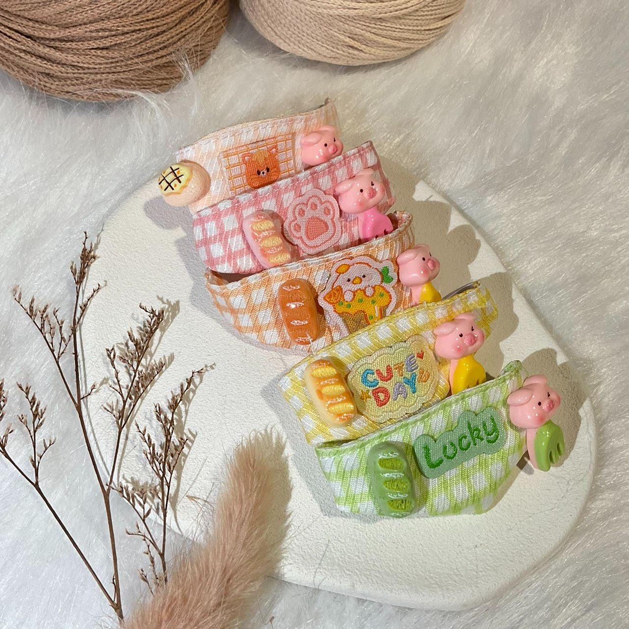 OTO娃哇屋🐰🐱小豬圍兜兜（10~13cm娃）