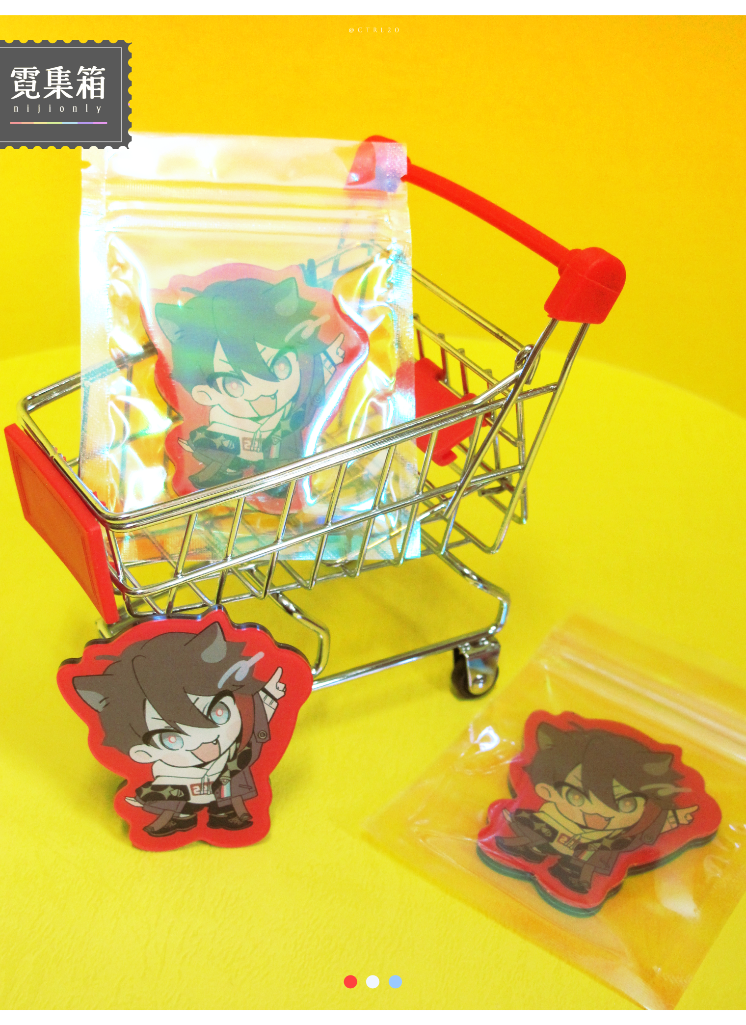 貓貓壓克力磁鐵