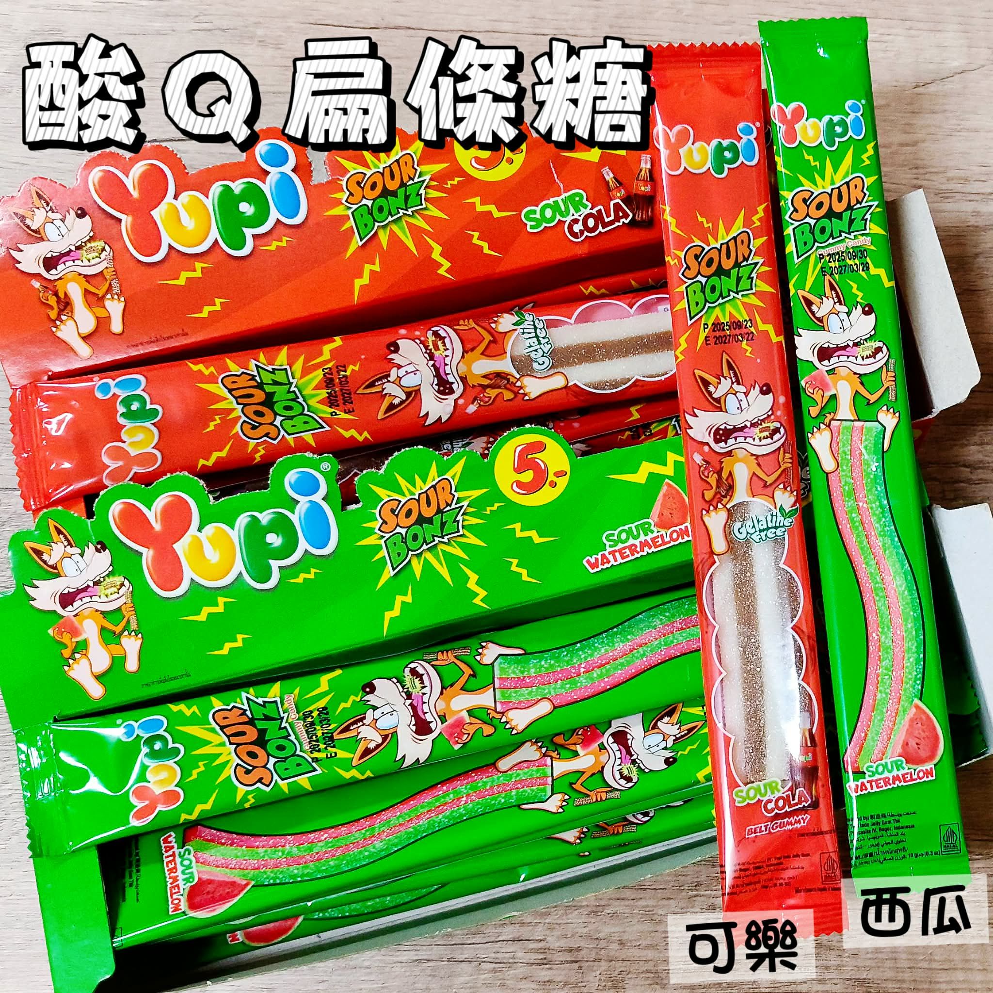 Yupi 酸Q扁條糖