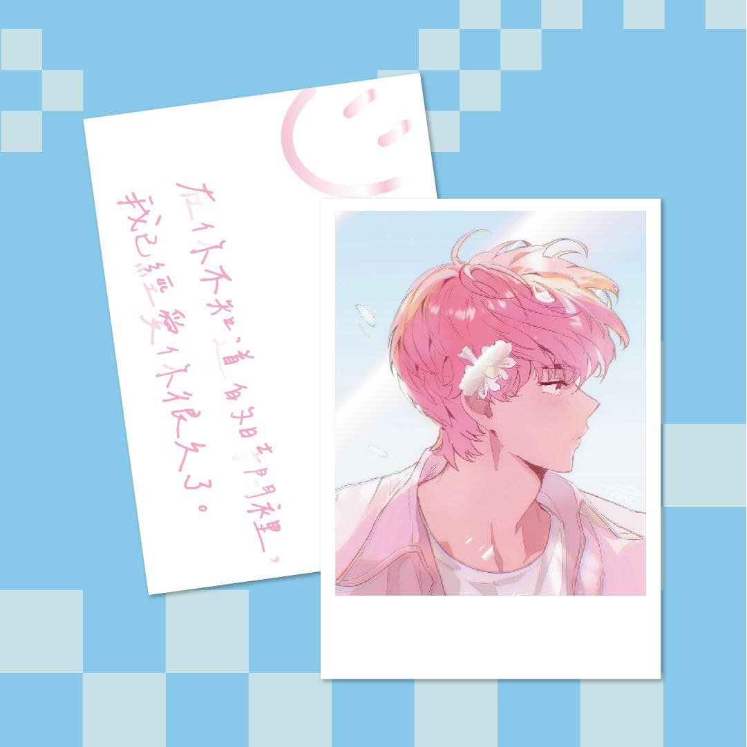 斑比花厚卡拍立得