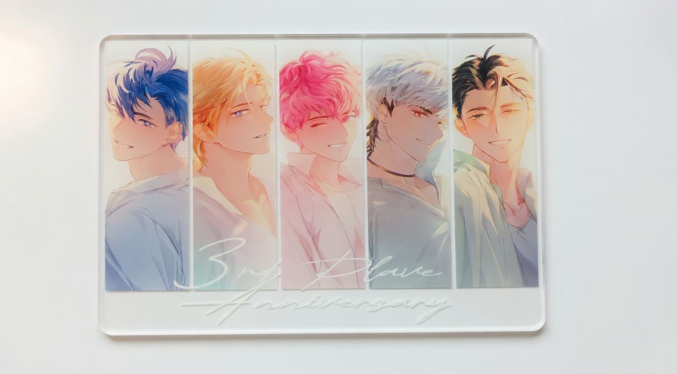 【3週年】紀念壓克力明信片