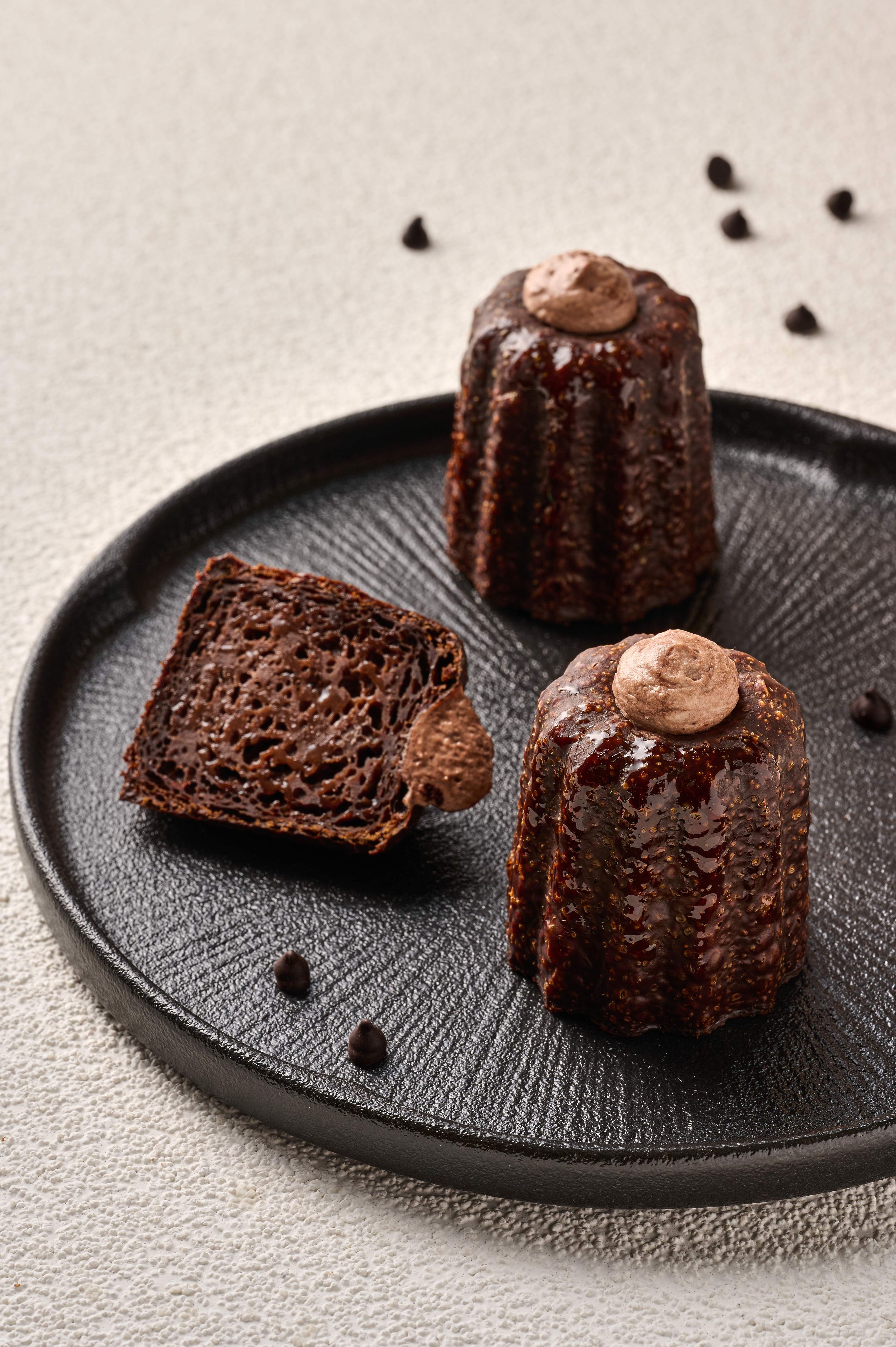 【初心】巧克力三重奏可麗露-減糖版禮盒[含提袋]