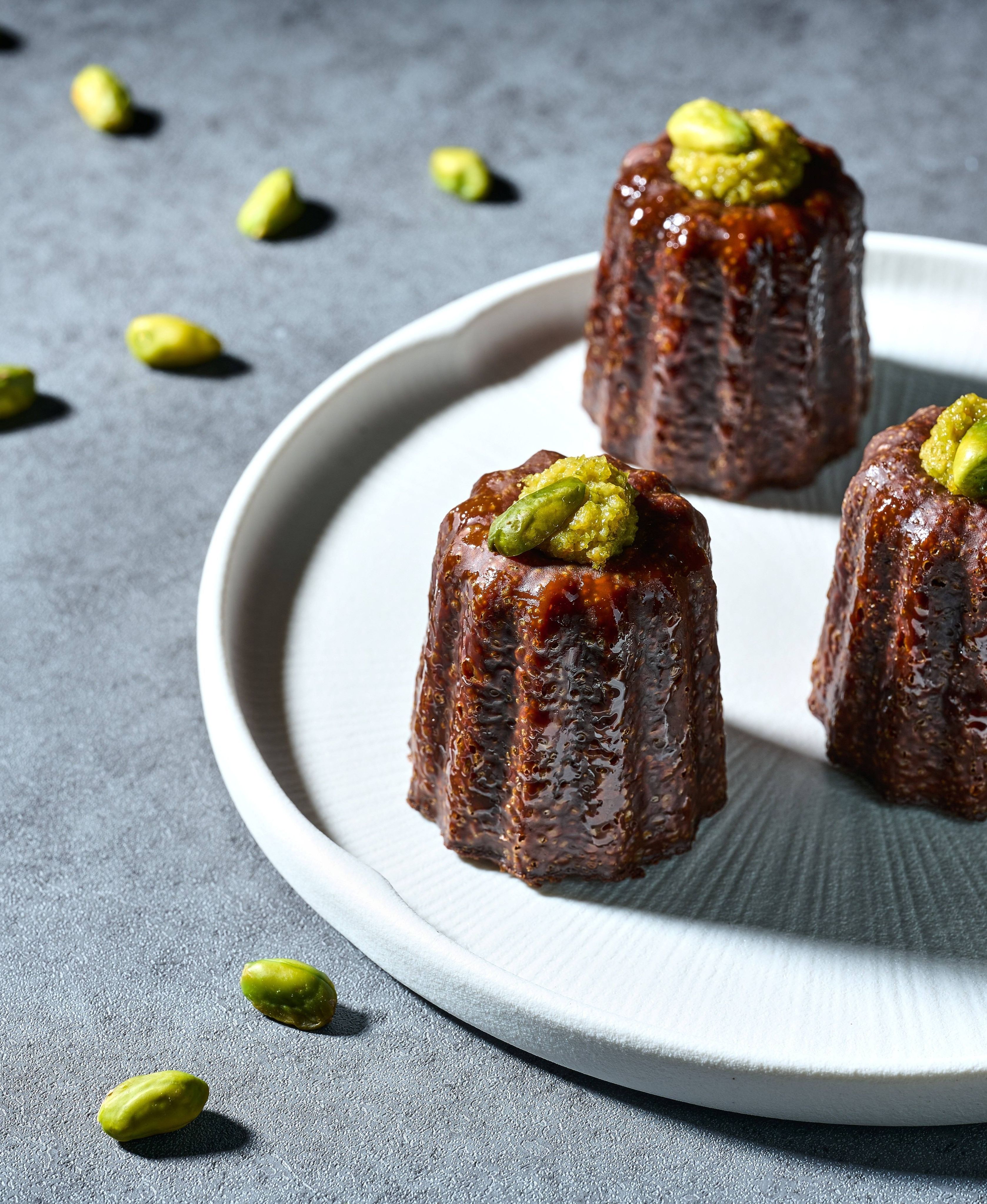 【初心】開心果可麗露-減糖版禮盒[含提袋]