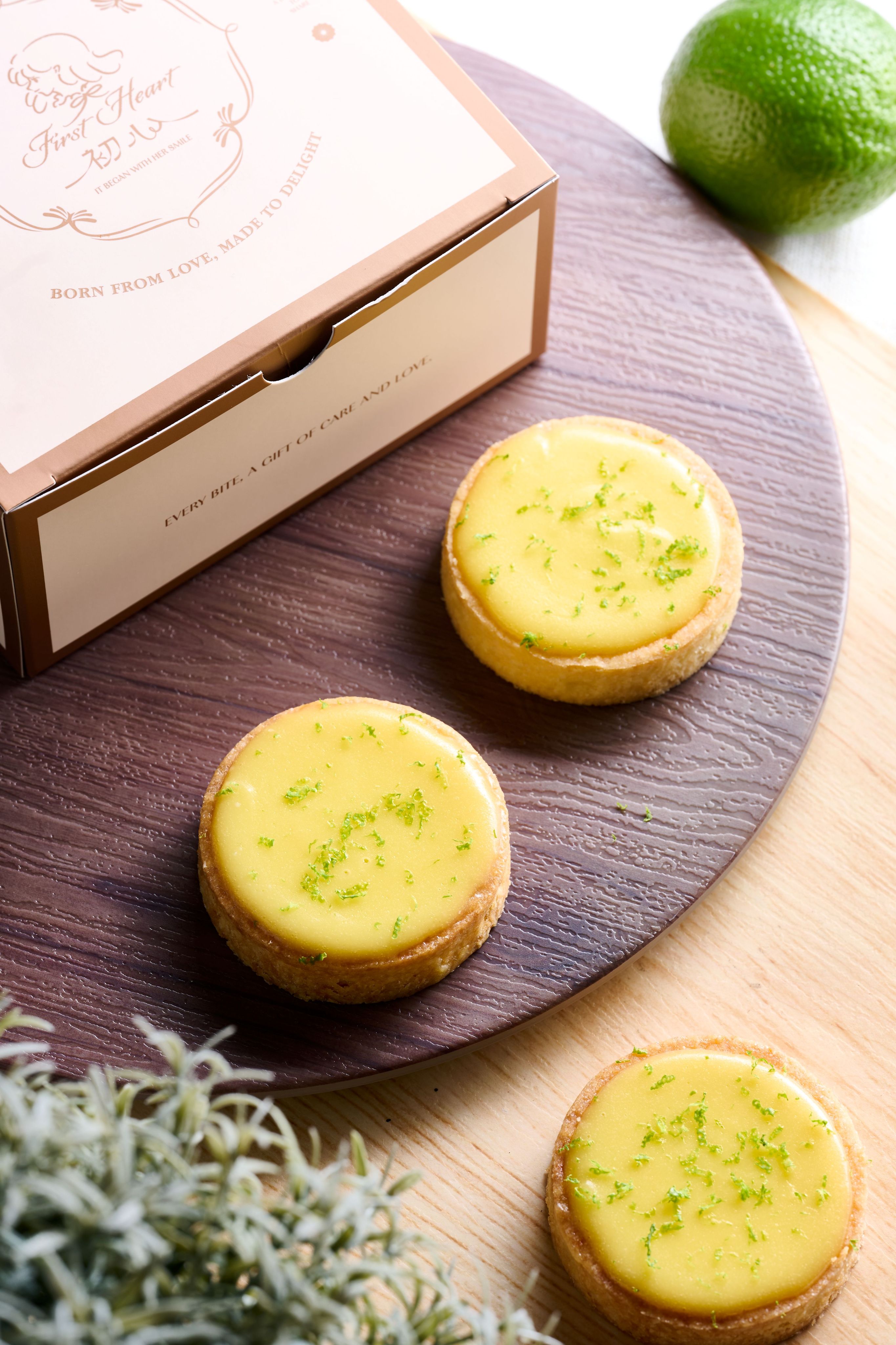 【初心】經典檸檬塔-禮盒[含提袋]