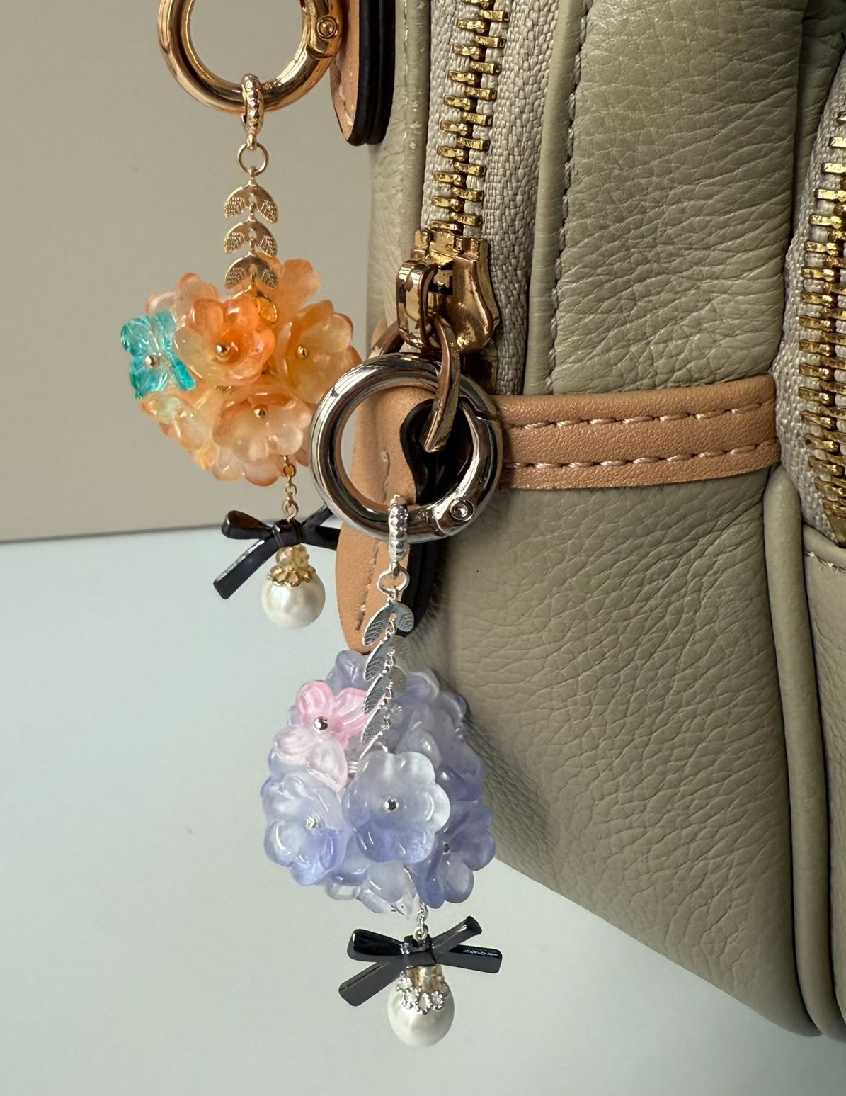 蝶戀花花球吊飾