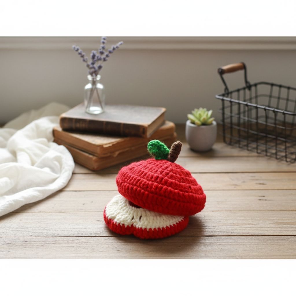 【手工鉤織娃衣】小蘋果套裝🍎🍏