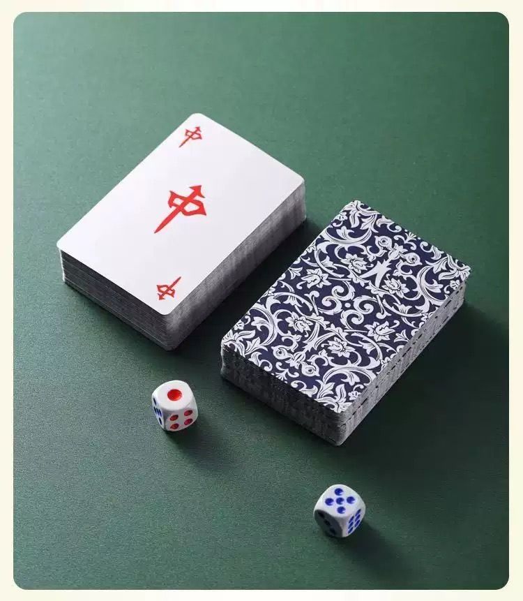 【生活研究所 ｜LIFE LAB】青花瓷靜音麻將 S29