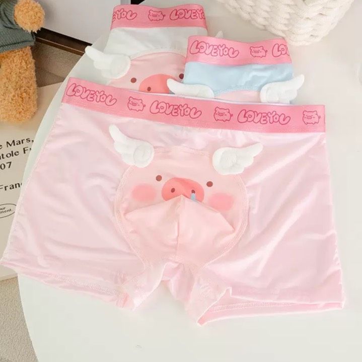 【生活研究所 ｜LIFE LAB】豬豬內褲三色組 S66