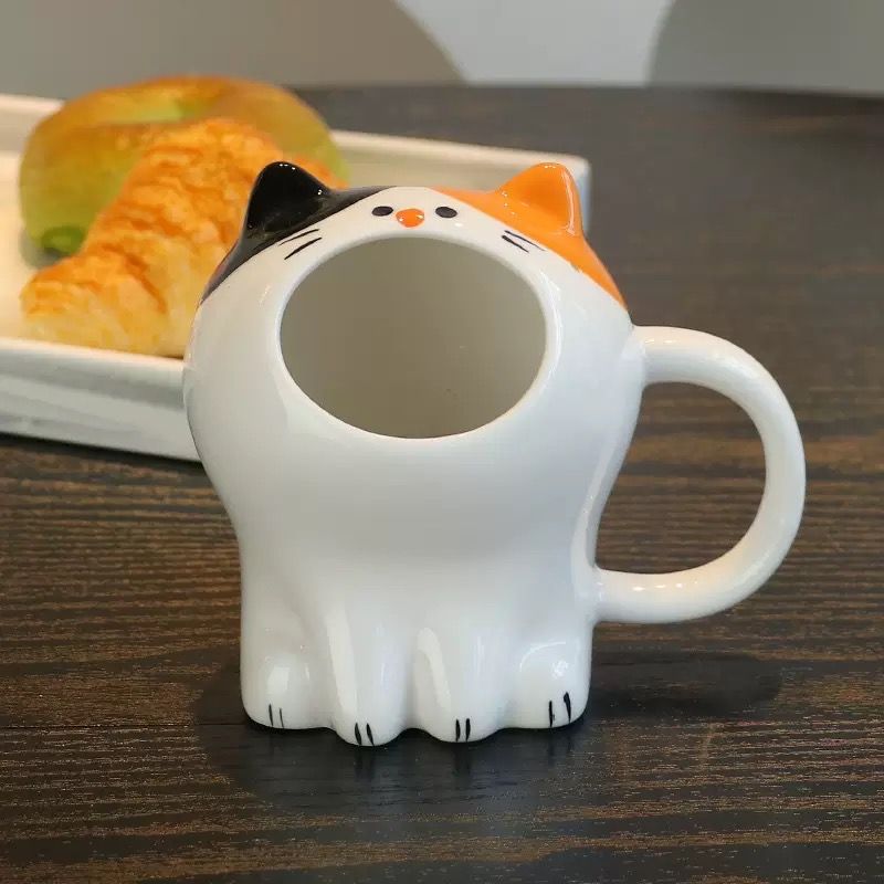 【生活研究所 ｜LIFE LAB】大嘴貓咪馬克杯 S73