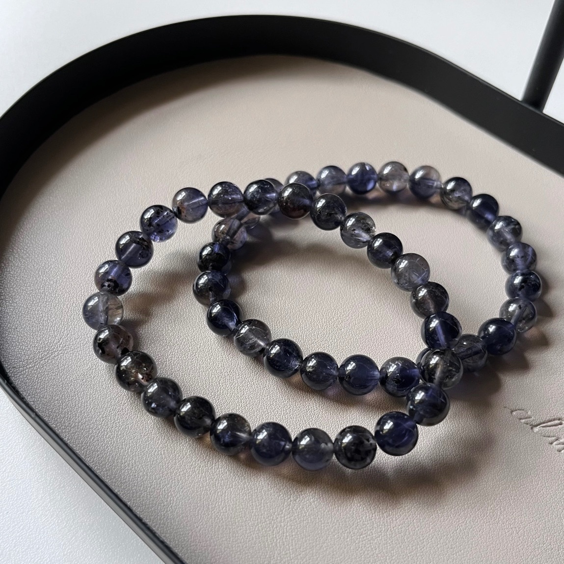 透體雙色菫青石