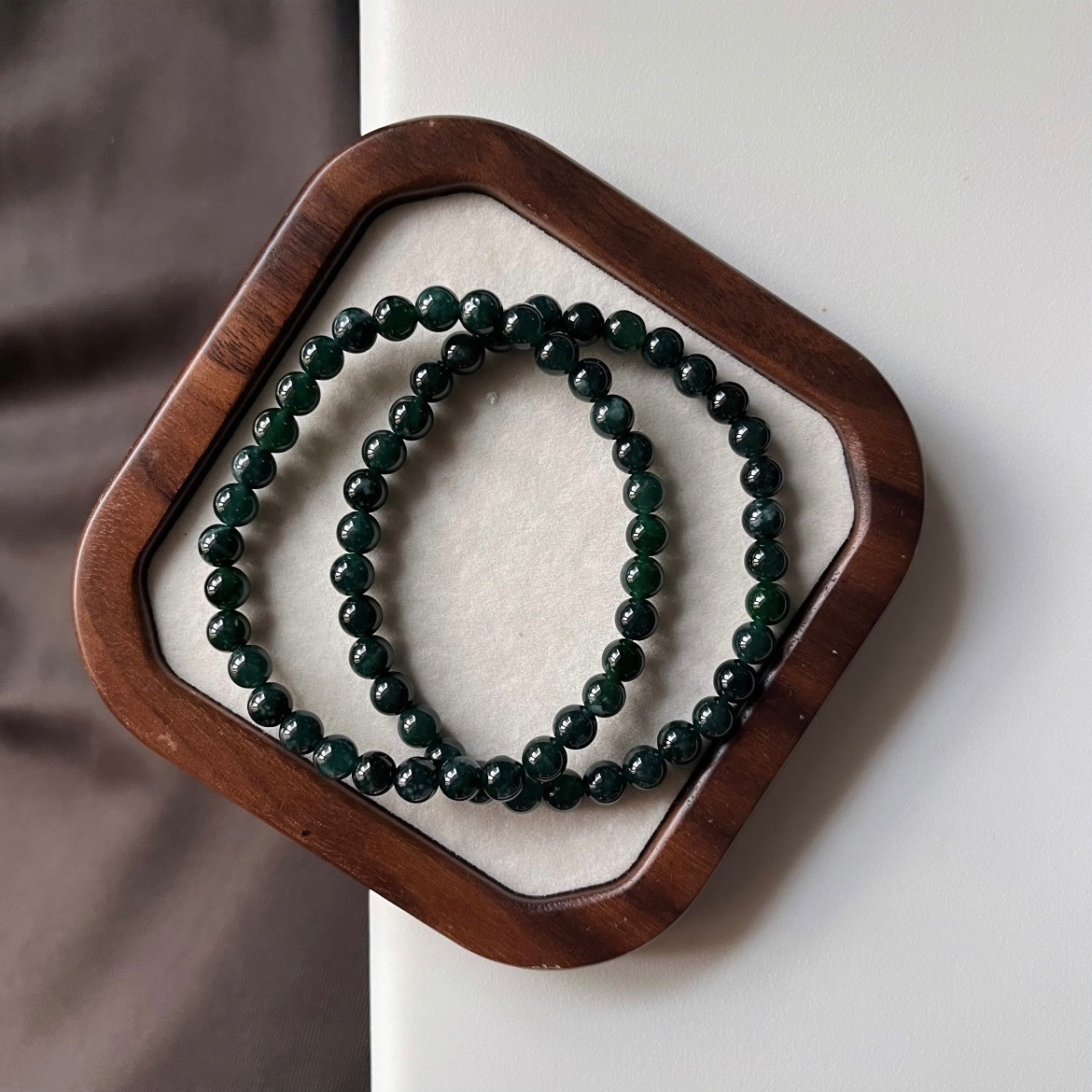 瓜料深藍水翡翠