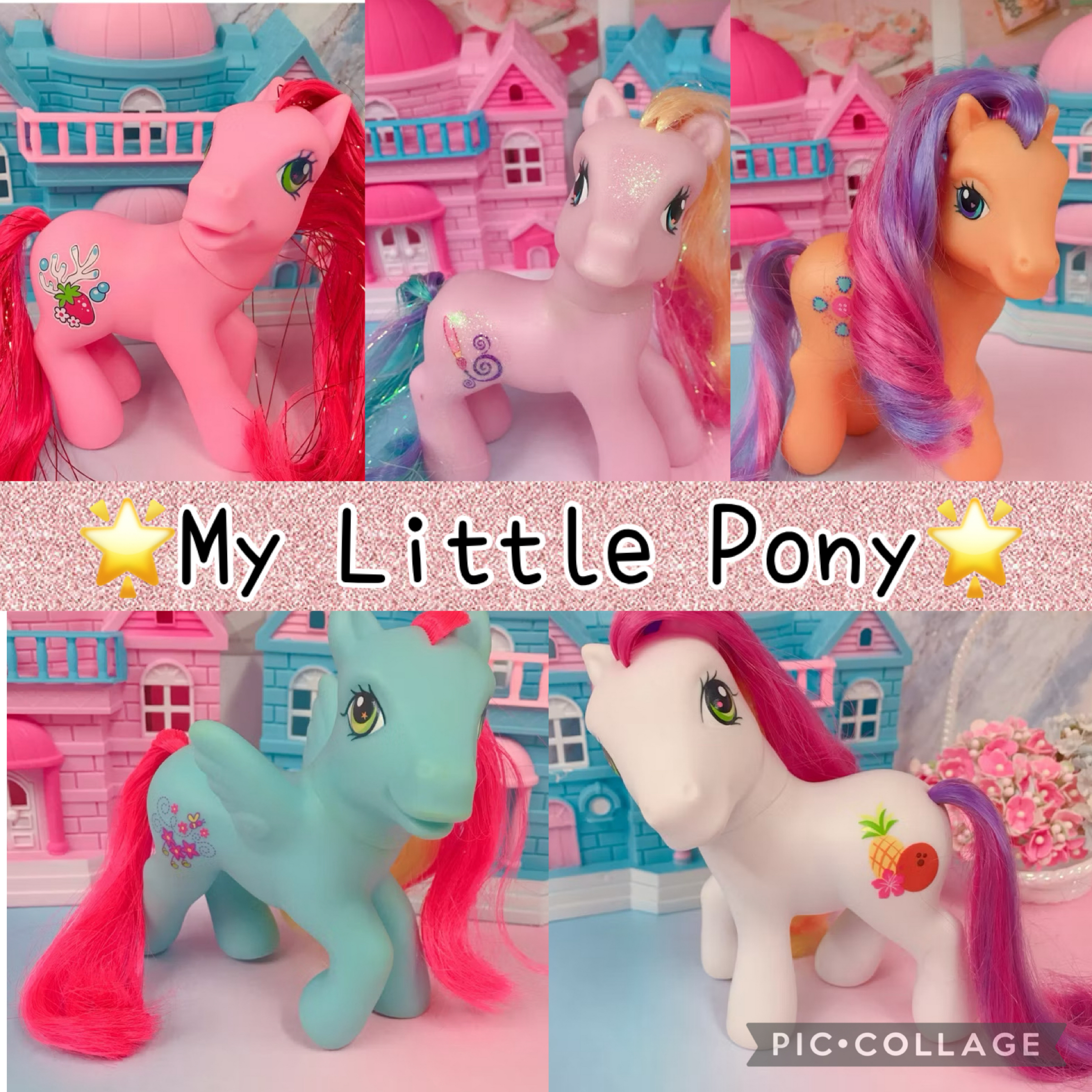 正版 My Little Pony G3  2002-2007＇s 小馬寶莉 古董玩具 彩虹小馬 
