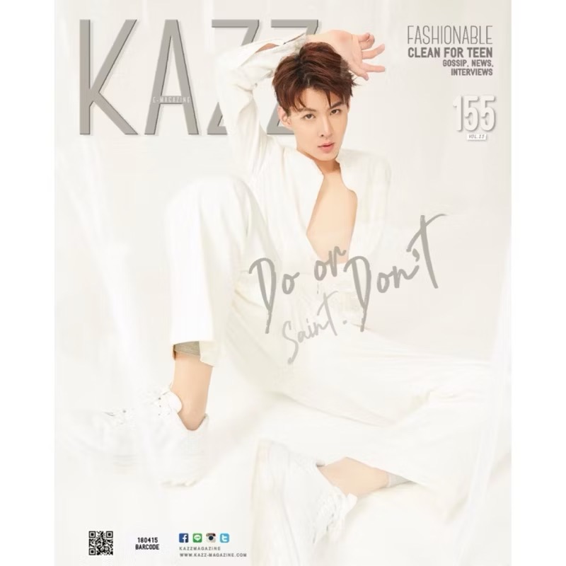 Kazz155-封面Saint 黃明明 有小卡