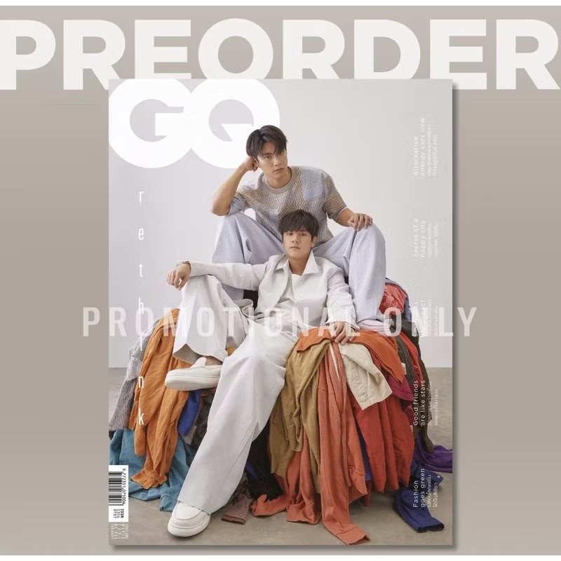 GQ雜誌2022/3月- 封面OhmNanon