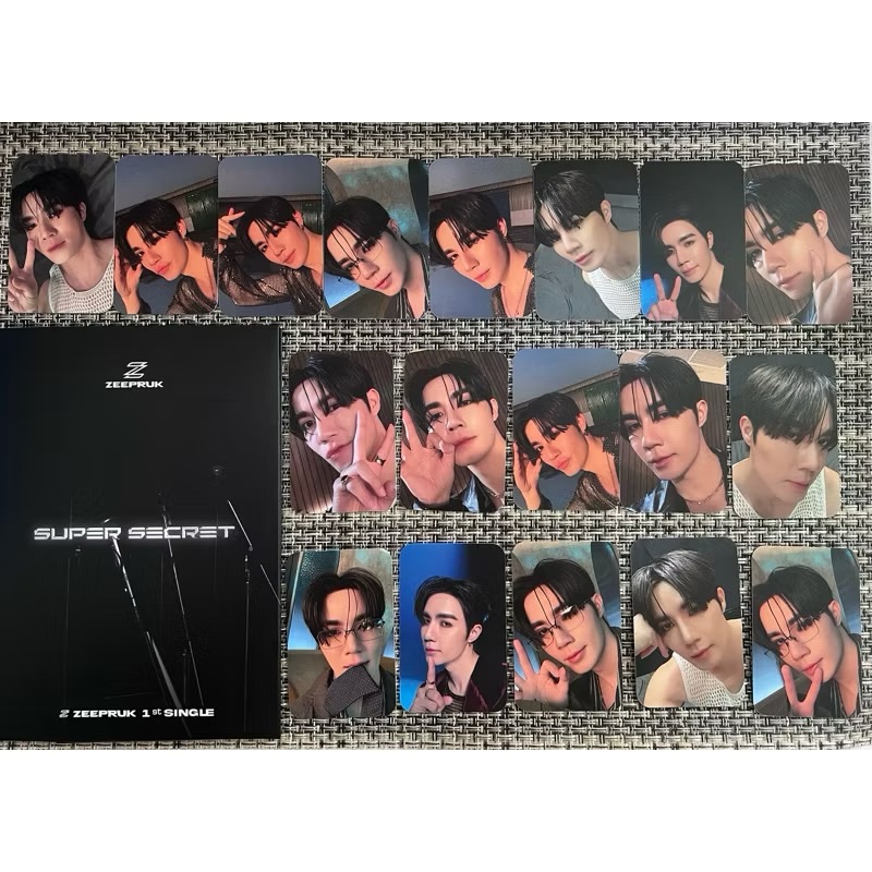Zee Pruk 1st Single - Super Secret自拍小卡