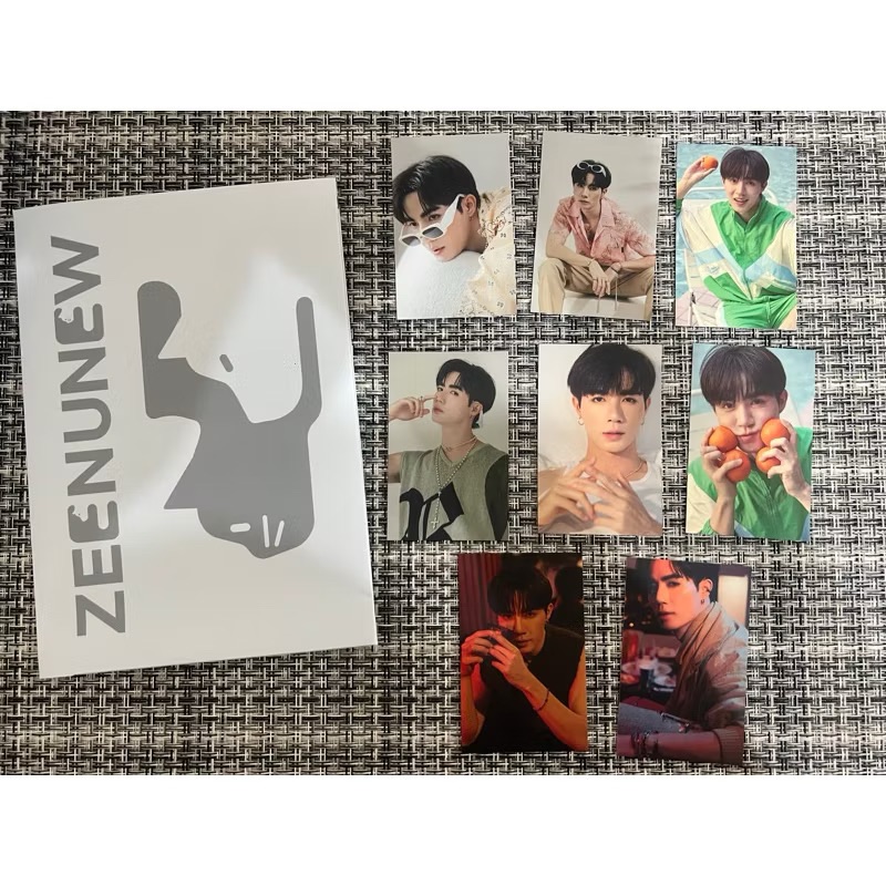 ZeeNunew 1st photobook 小卡 泰國版
