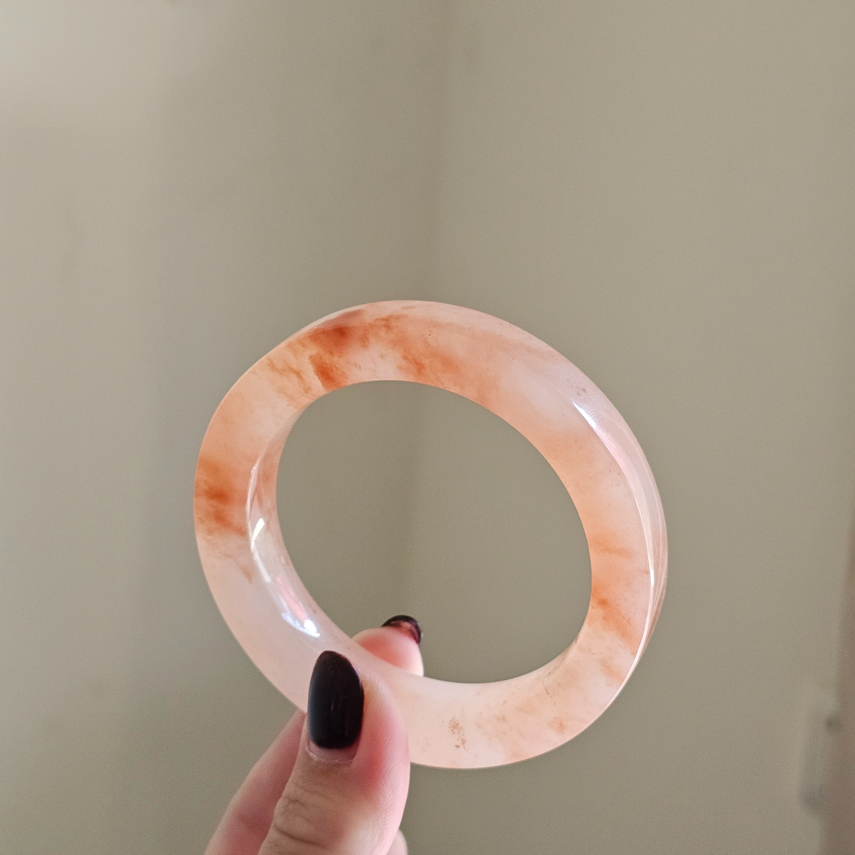 冰桃花釀（實體是桃粉色的。）57.5圈口